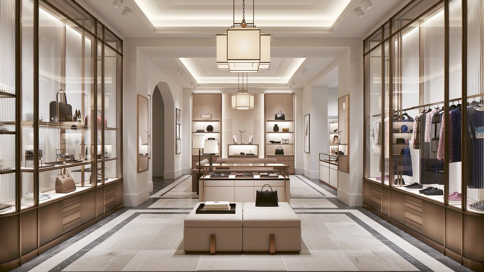 Tahlia Commercial Centre, boutique interior